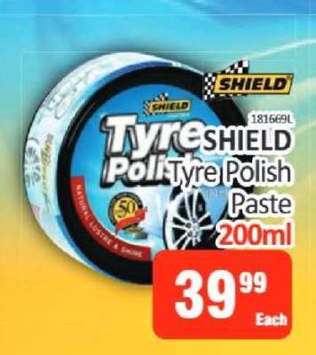 SHIELD Tyre Polish Paste