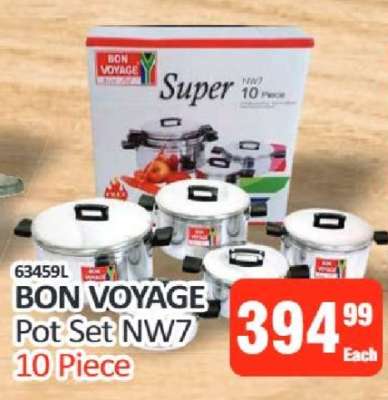 BON VOYAGE Pot Set NW7