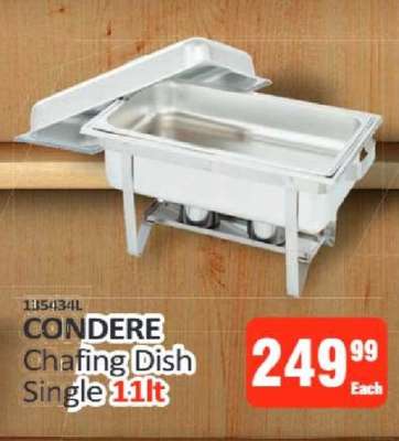 CONDERE Chafing Dish Single 11lt