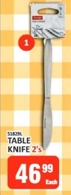 TABLE KNIFE 2's