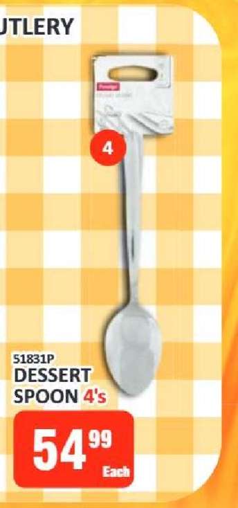 DESSERT SPOON 4's