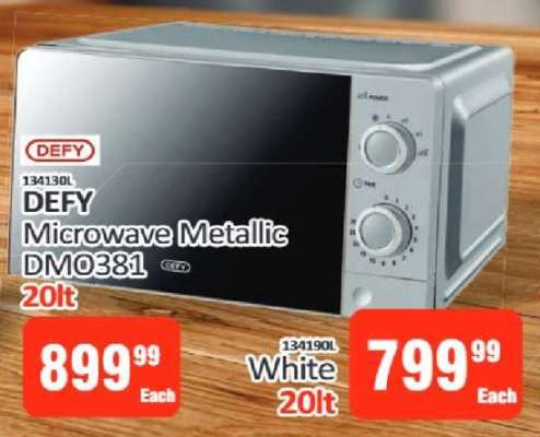 DEFY Microwave Metallic DM0381