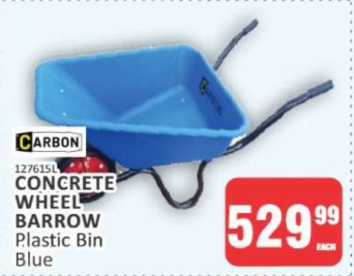 CONCRETE WHEEL BARROW