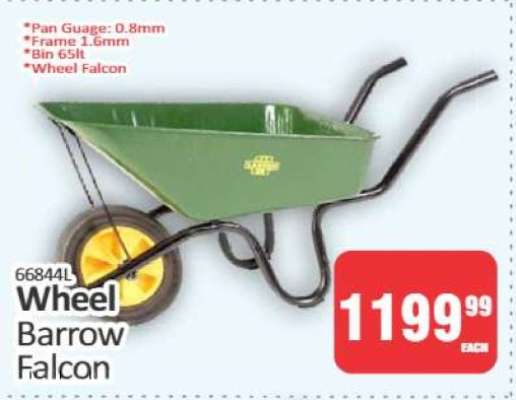 Wheel Barrow Falcon