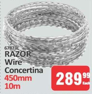 RAZOR Wire Concertina