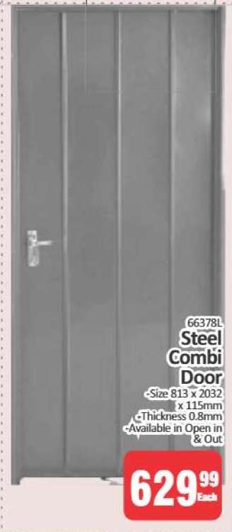 Steel Combi Door