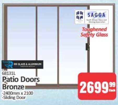 Patio Doors Bronze