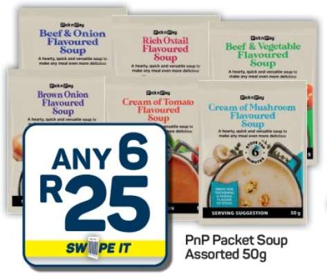 PnP Packet Soup Assorted 50g