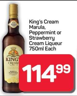 King's Cream Liqueur