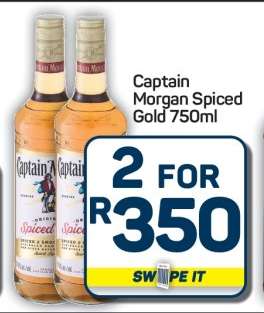 Captain Morgan Spiced Gold 750ml