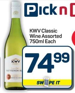 KWV Classic Wine Assorted