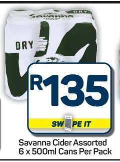 Savanna Cider Assorted