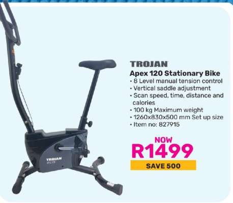TROJAN Apex 120 Stationary Bike