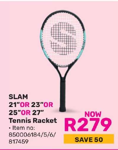SLAM Tennis Racket