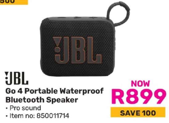 JBL Go 4 Portable Waterproof Bluetooth Speaker