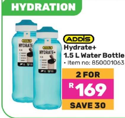 ADDIS Hydrate+ 1.5 L Water Bottle