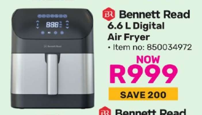 Bennett Read 6.6 L Digital Air Fryer