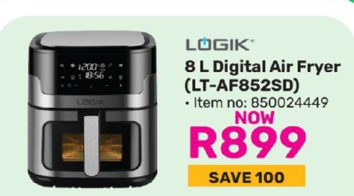 LOGIK 8 L Digital Air Fryer (LT-AF852SD)