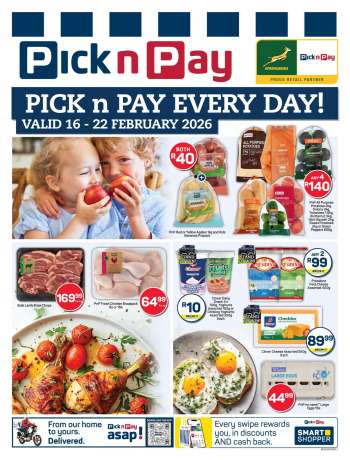 Pick n Pay Supermarket catalogue  - 16/02/2026 - 21/02/2026.