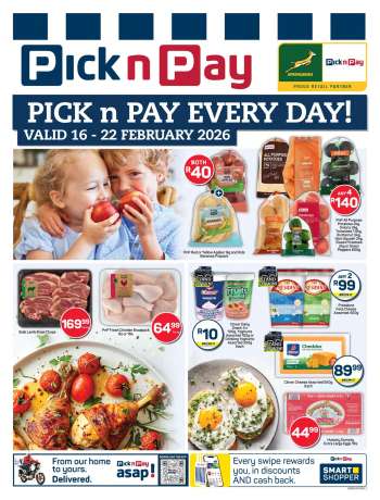 Pick n Pay Supermarket catalogue  - 16/02/2026 - 21/02/2026.