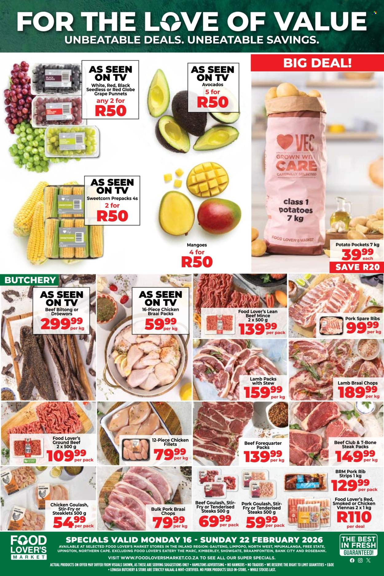 Food Lover's Market specials - 16/02/2026 - 22/02/2026. Page 1