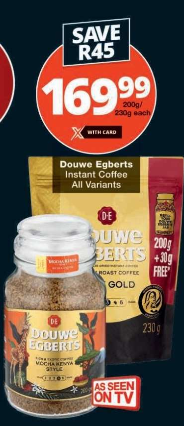 Douwe Egberts Instant Coffee
