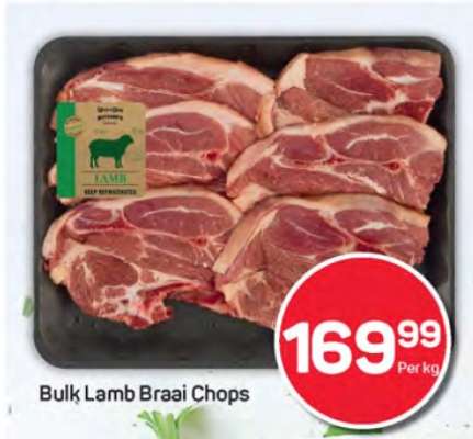 Bulk Lamb Braai Chops