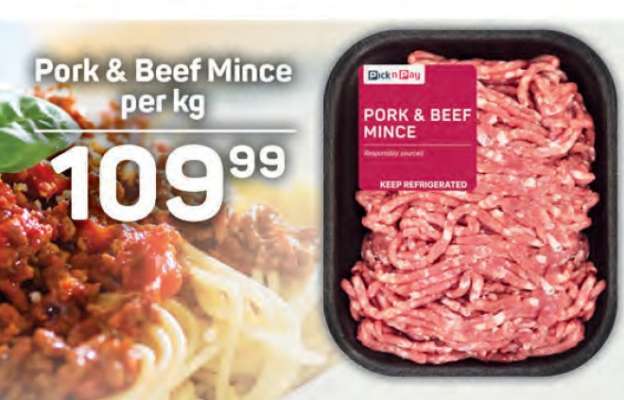 Pork & Beef Mince