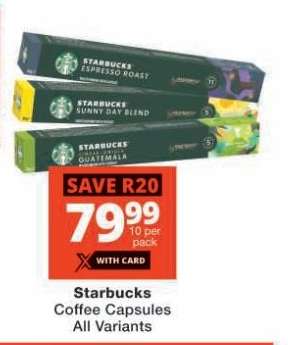 Starbucks Coffee Capsules