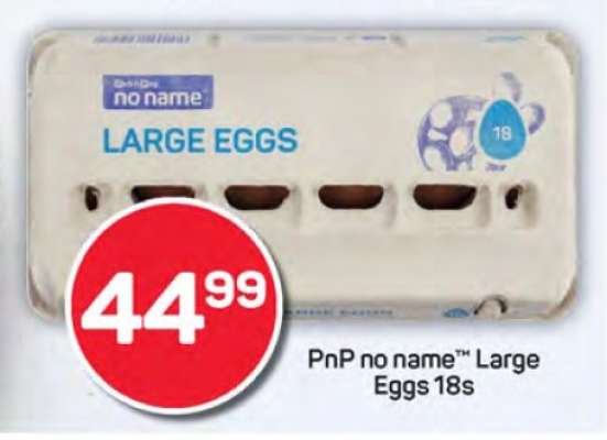 PnP no name™ Large Eggs 18s