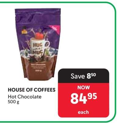 HOUSE OF COFFEES Hot Chocolate