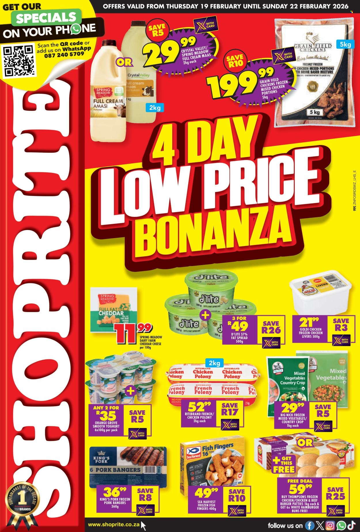 Shoprite specials - 19/02/2026 - 22/02/2026. Page 1