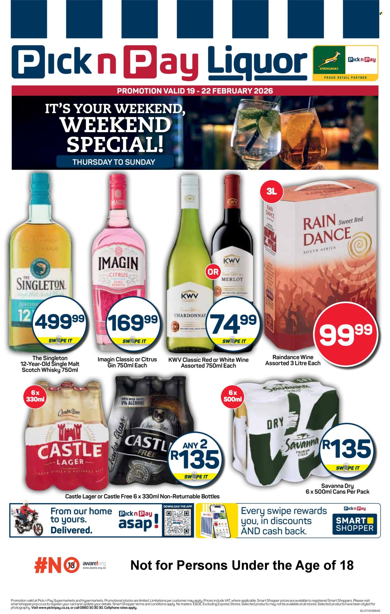 Pick n Pay specials - 19/02/2026 - 22/02/2026. Page 1