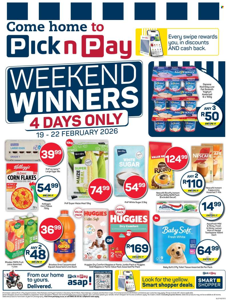 Pick n Pay catalogue  - 19/02/2026 - 22/02/2026.