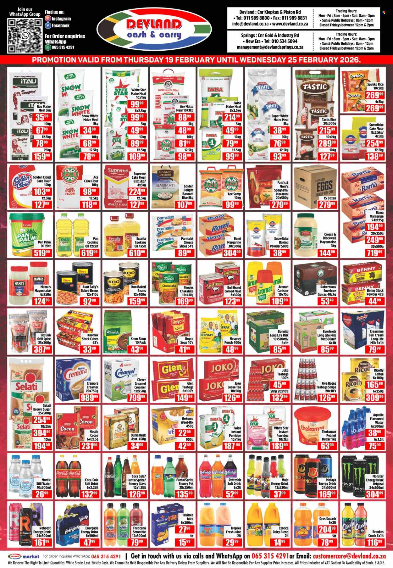 Devland specials - 19/02/2026 - 25/02/2026. Page 1