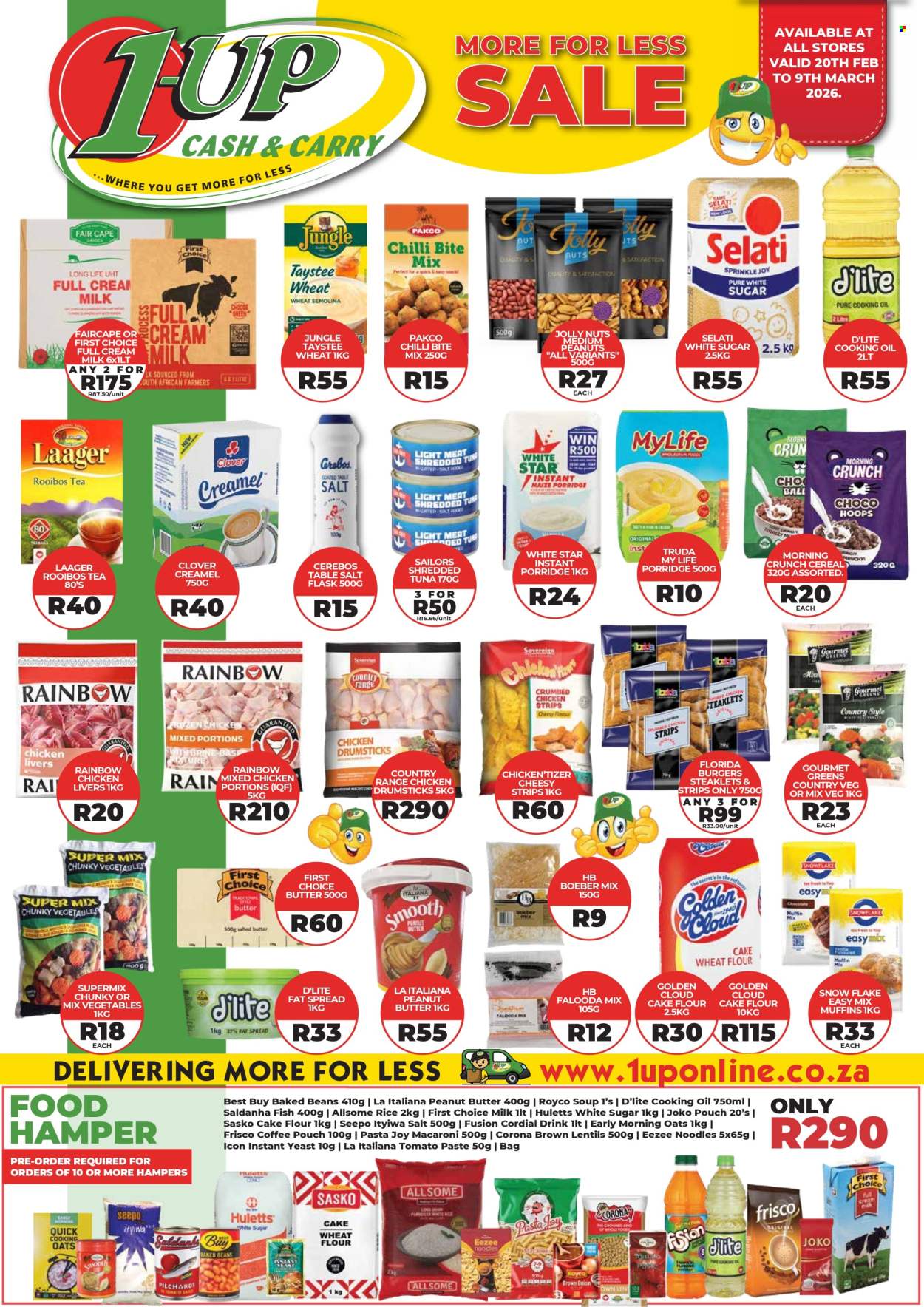 1UP Cash & Carry specials - 20/02/2026 - 09/03/2026. Page 1