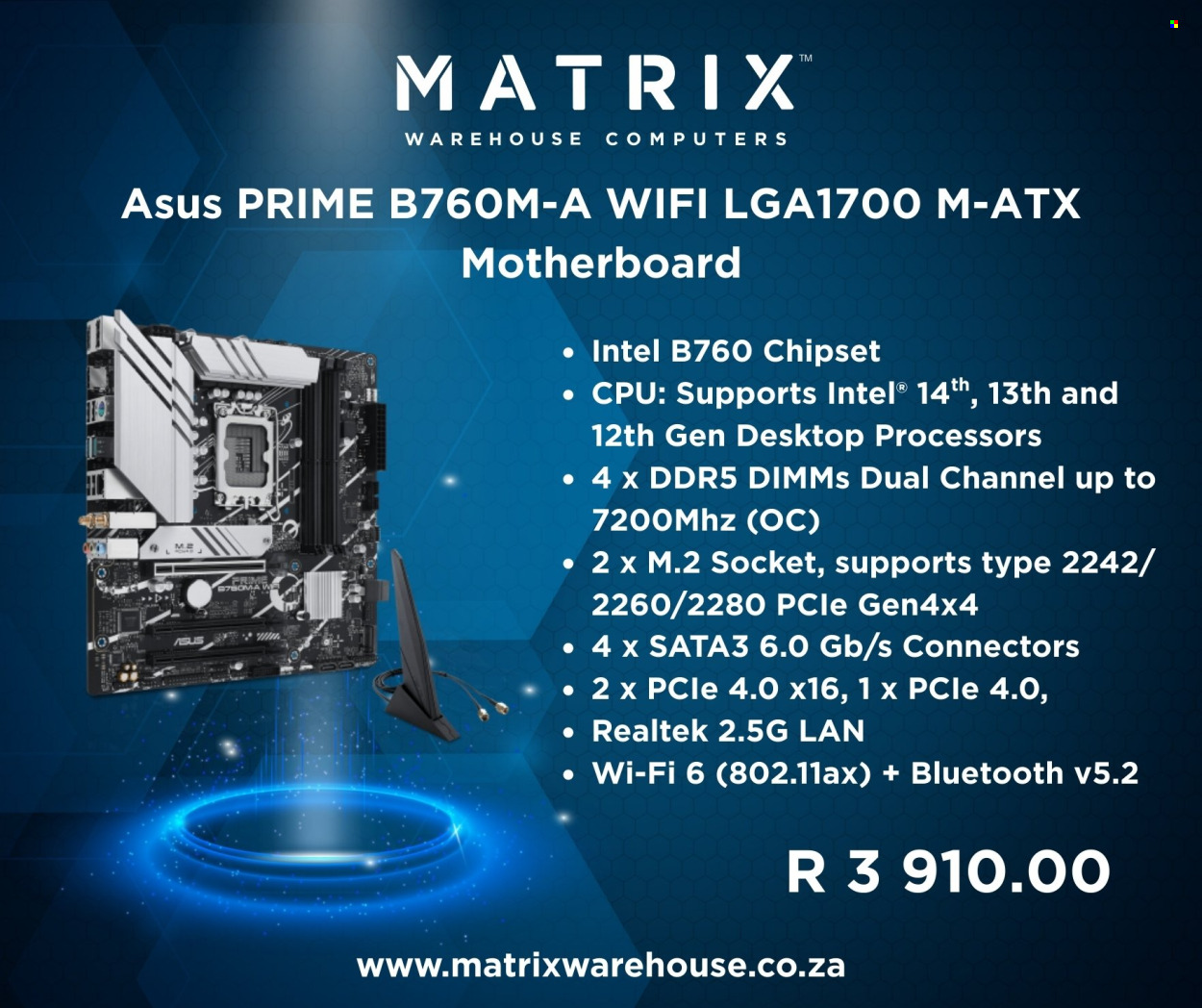 Matrix Warehouse specials. Page 1