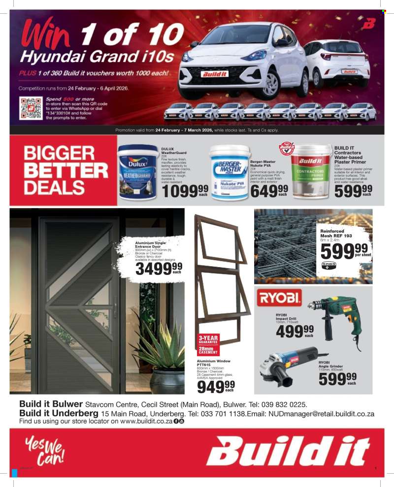 Build It catalogue  - 24/02/2026 - 06/04/2026.