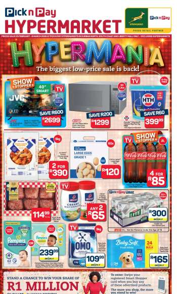 Pick n Pay catalogue  - 23/02/2026 - 08/03/2026.