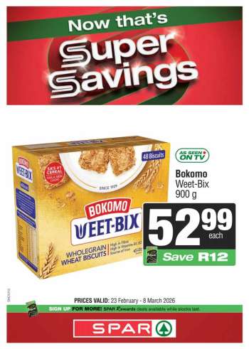 SPAR catalogue  - 23/02/2026 - 08/03/2026.
