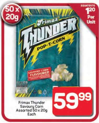 Frimax Thunder Savoury Corn