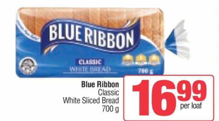 Blue Ribbon Classic White Sliced Bread