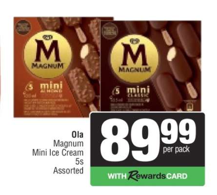 Ola Magnum Mini Ice Cream 5s Assorted