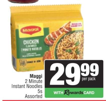 MAGGI 2 MINUTE INSTANT NOODLES