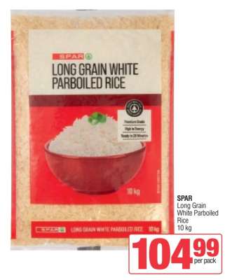 SPAR Long Grain White Parboiled Rice