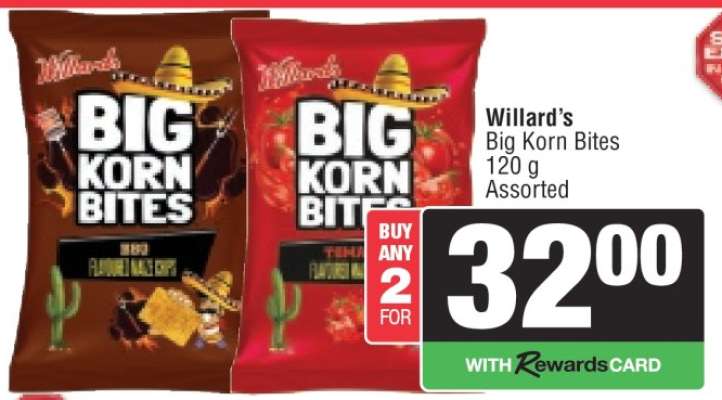 Willard's Big Korn Bites