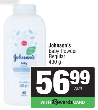 Johnson’s Baby Powder Regular