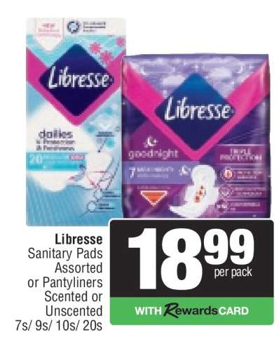 Libresse Sanitary Pads