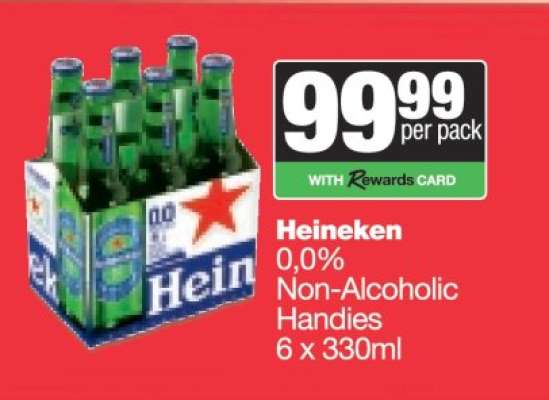 Heineken 0,0% Non-Alcoholic Handies