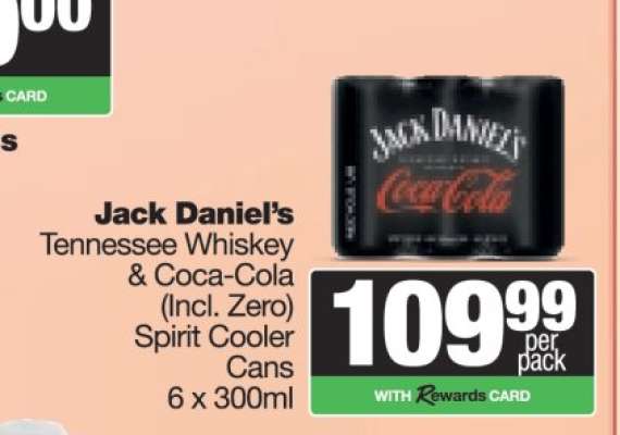 Jack Daniel's Tennessee Whiskey & Coca-Cola